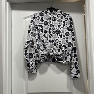 Mickey Mouse Ladies shirt size X-LARGE NWOT